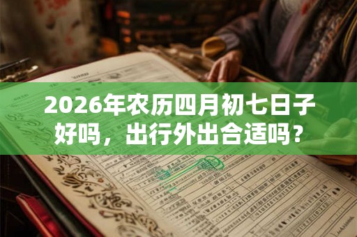2026年农历四月初七日子好吗，出行外出合适吗？