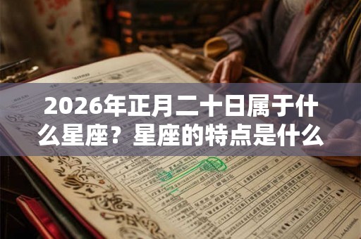 2026年正月二十日属于什么星座？星座的特点是什么？