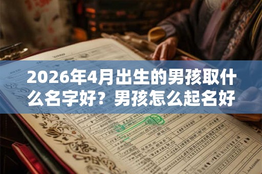 2026年4月出生的男孩取什么名字好?男孩怎么起名好听? 2026年4月出生的男孩取什么名字好?男孩怎么起名好听?