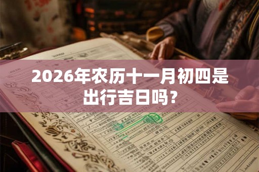 2026年农历十一月初四是出行吉日吗? 2026年农历十一月初四是出行吉日吗?