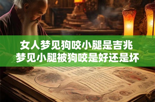女人梦见狗咬小腿是吉兆 梦见小腿被狗咬是好还是坏