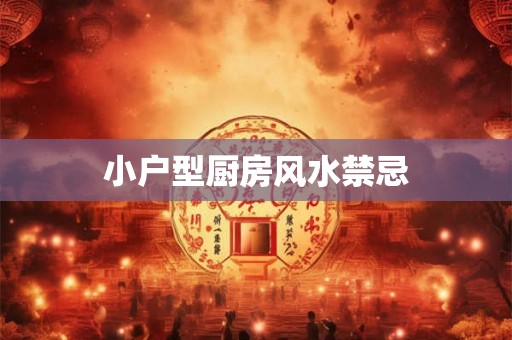 小户型厨房风水禁忌