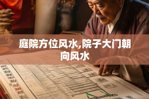 庭院方位风水,院子大门朝向风水 庭院方位风水,院子大门朝向风水