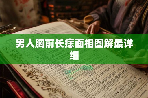 男人胸前长痣面相图解最详细 男人胸前长痣面相图解最详细