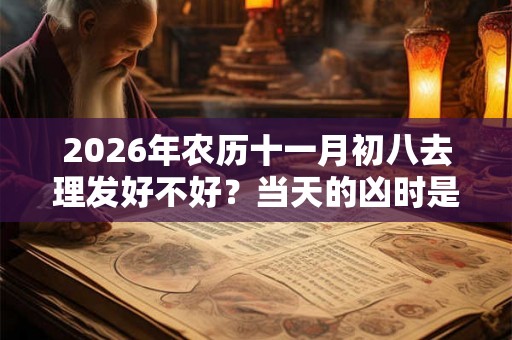 2026年农历十一月初八去理发好不好？当天的凶时是几点？