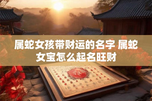 属蛇女孩带财运的名字 属蛇女宝怎么起名旺财