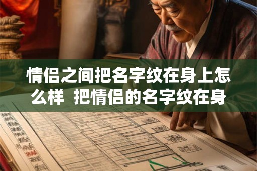 情侣之间把名字纹在身上怎么样  把情侣的名字纹在身上好么