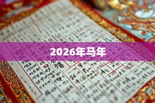 2026年马年