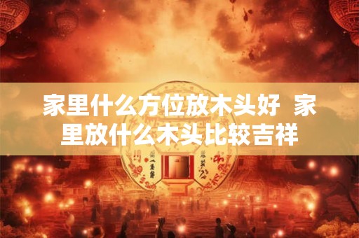 家里什么方位放木头好  家里放什么木头比较吉祥