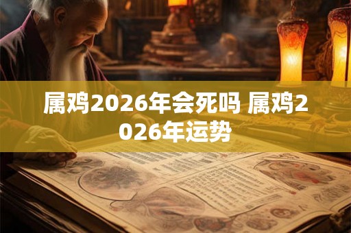 属鸡2026年会死吗 属鸡2026年运势