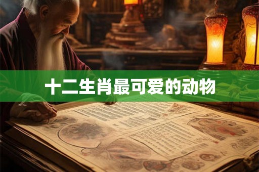 十二生肖最可爱的动物 十二生肖最可爱的动物