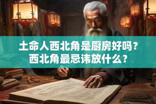 土命人西北角是厨房好吗？西北角最忌讳放什么？