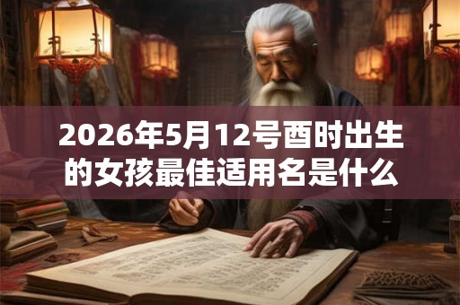 2026年5月12号酉时出生的女孩最佳适用名是什么