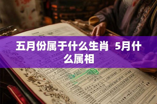 五月份属于什么生肖 5月什么属相 五月份属于什么生肖 5月什么属相