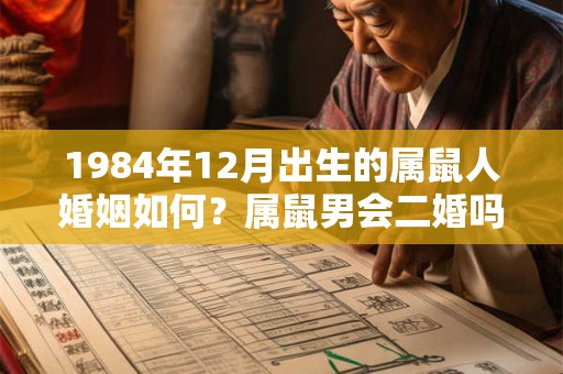 1984年12月出生的属鼠人婚姻如何？属鼠男会二婚吗？