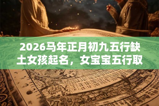 2026马年正月初九五行缺土女孩起名,女宝宝五行取名 2026马年正月初九五行缺土女孩起名,女宝宝五行取名