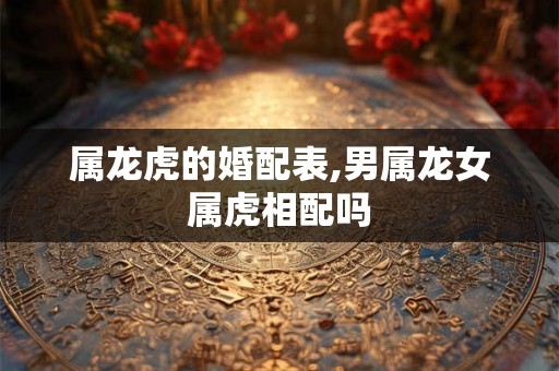 属龙虎的婚配表,男属龙女属虎相配吗 属龙虎的婚配表,男属龙女属虎相配吗