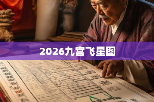 2026九宫飞星图