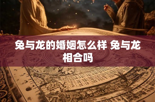 兔与龙的婚姻怎么样 兔与龙相合吗