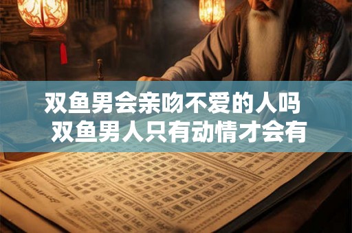 双鱼男会亲吻不爱的人吗  双鱼男人只有动情才会有的表现