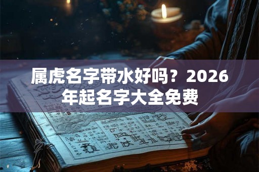 属虎名字带水好吗？2026年起名字大全免费