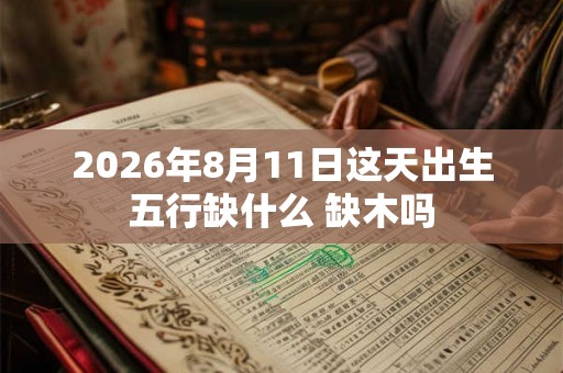 2026年8月11日这天出生五行缺什么 缺木吗 2026年8月11日这天出生五行缺什么 缺木吗