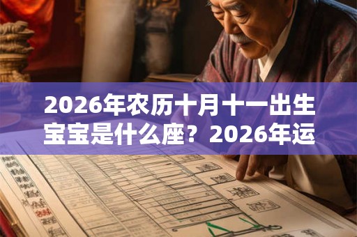 2026年农历十月十一出生宝宝是什么座?2026年运势怎样? 2026年农历十月十一出生宝宝是什么座?2026年运势怎样?