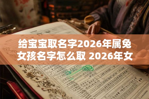 给宝宝取名字2026年属兔女孩名字怎么取 2026年女宝宝属兔怎么取名 给宝宝取名字2026年属兔女孩名字怎么取 2026年女宝宝属兔怎么取名