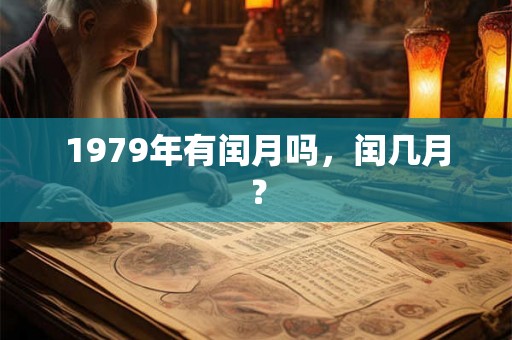1979年有闰月吗，闰几月？