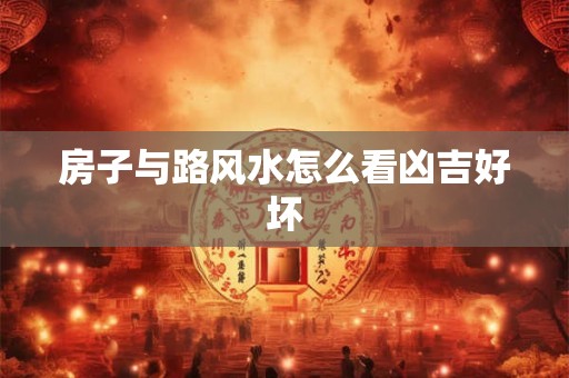 房子与路风水怎么看凶吉好坏