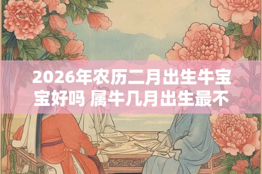 2026年农历二月出生牛宝宝好吗 属牛几月出生最不好 2026年农历二月出生牛宝宝好吗 属牛几月出生最不好