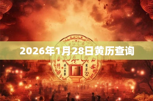 2026年1月28日黄历查询