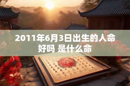 2011年6月3日出生的人命好吗 是什么命 2011年6月3日出生的人命好吗 是什么命