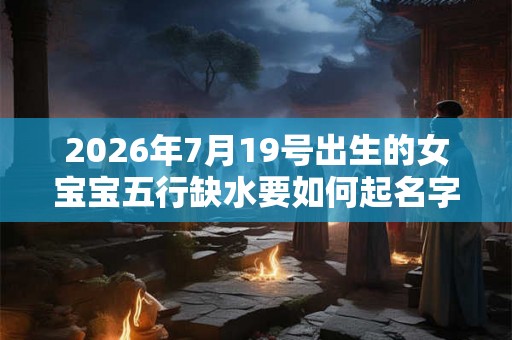 2026年7月19号出生的女宝宝五行缺水要如何起名字