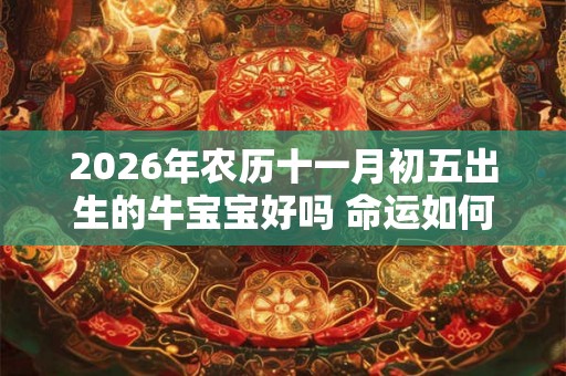 2026年农历十一月初五出生的牛宝宝好吗 命运如何