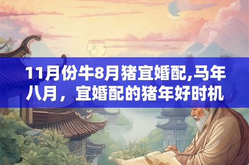 11月份牛8月猪宜婚配,马年八月，宜婚配的猪年好时机！