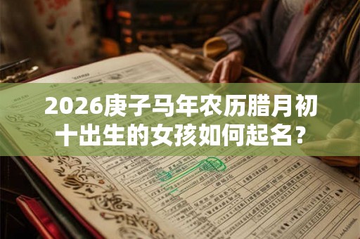 2026庚子马年农历腊月初十出生的女孩如何起名？