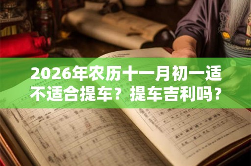 2026年农历十一月初一适不适合提车？提车吉利吗？