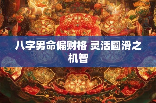 八字男命偏财格 灵活圆滑之机智
