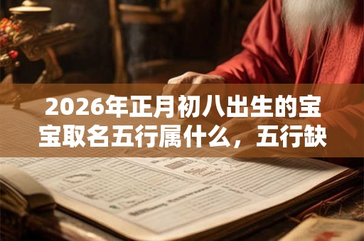2026年正月初八出生的宝宝取名五行属什么，五行缺什么？