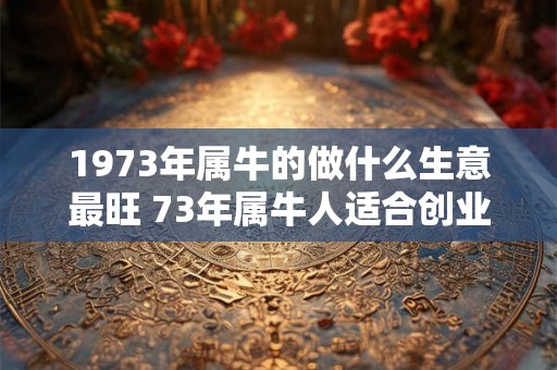 1973年属牛的做什么生意最旺 73年属牛人适合创业吗 1973年属牛的做什么生意最旺 73年属牛人适合创业吗
