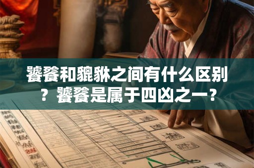 饕餮和貔貅之间有什么区别？饕餮是属于四凶之一？