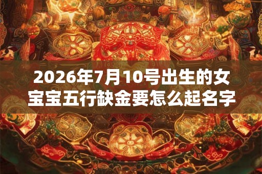 2026年7月10号出生的女宝宝五行缺金要怎么起名字 2026年7月10号出生的女宝宝五行缺金要怎么起名字