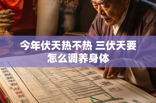 今年伏天热不热 三伏天要怎么调养身体