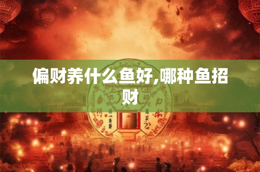 偏财养什么鱼好,哪种鱼招财