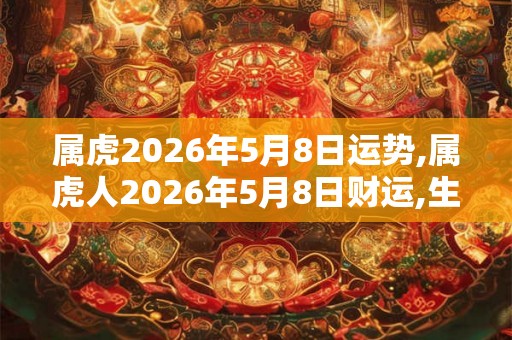 属虎2026年5月8日运势,属虎人2026年5月8日财运,生肖虎2026年5月8日运势