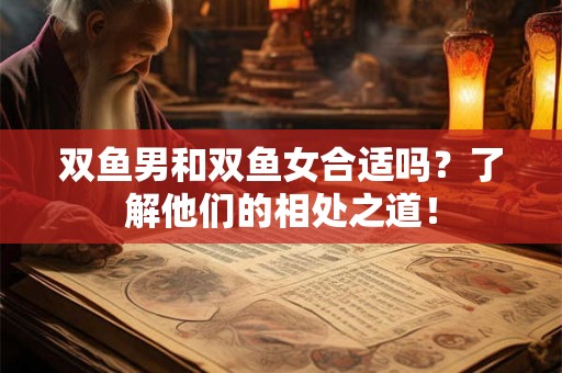 双鱼男和双鱼女合适吗？了解他们的相处之道！