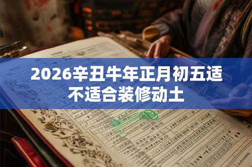 2026辛丑牛年正月初五适不适合装修动土