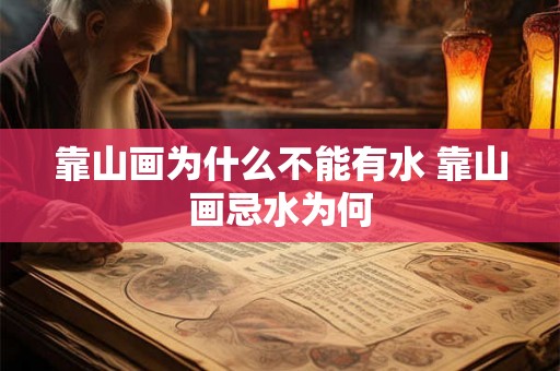 靠山画为什么不能有水 靠山画忌水为何 靠山画为什么不能有水 靠山画忌水为何