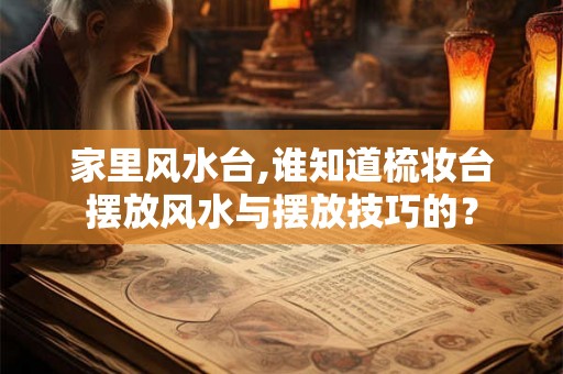 家里风水台,谁知道梳妆台摆放风水与摆放技巧的？